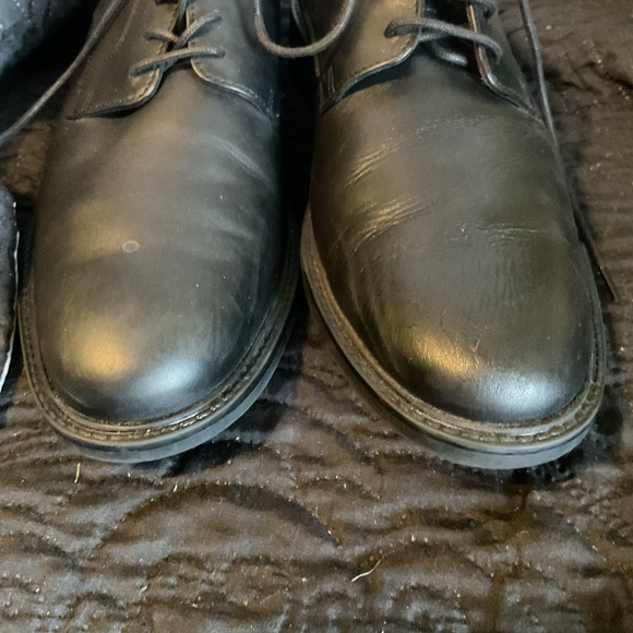 Johnston‎ & Murphy Black Leather Oxfords main image 6